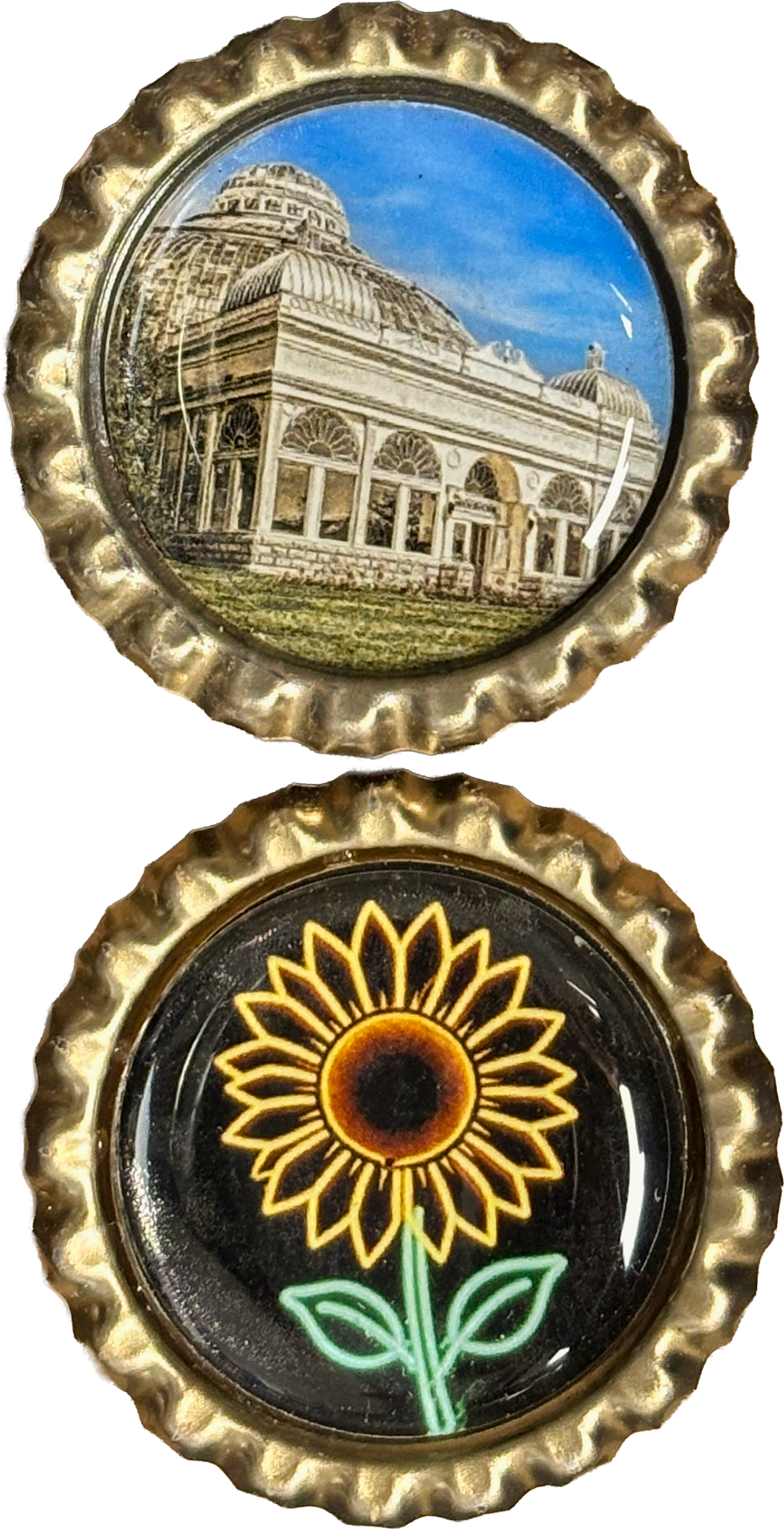 Botanical Gardens - Buffalo Bottle Cap Magnets