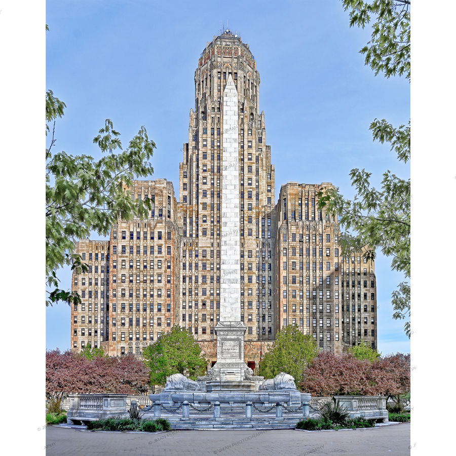 City Hall & McKinley Monument