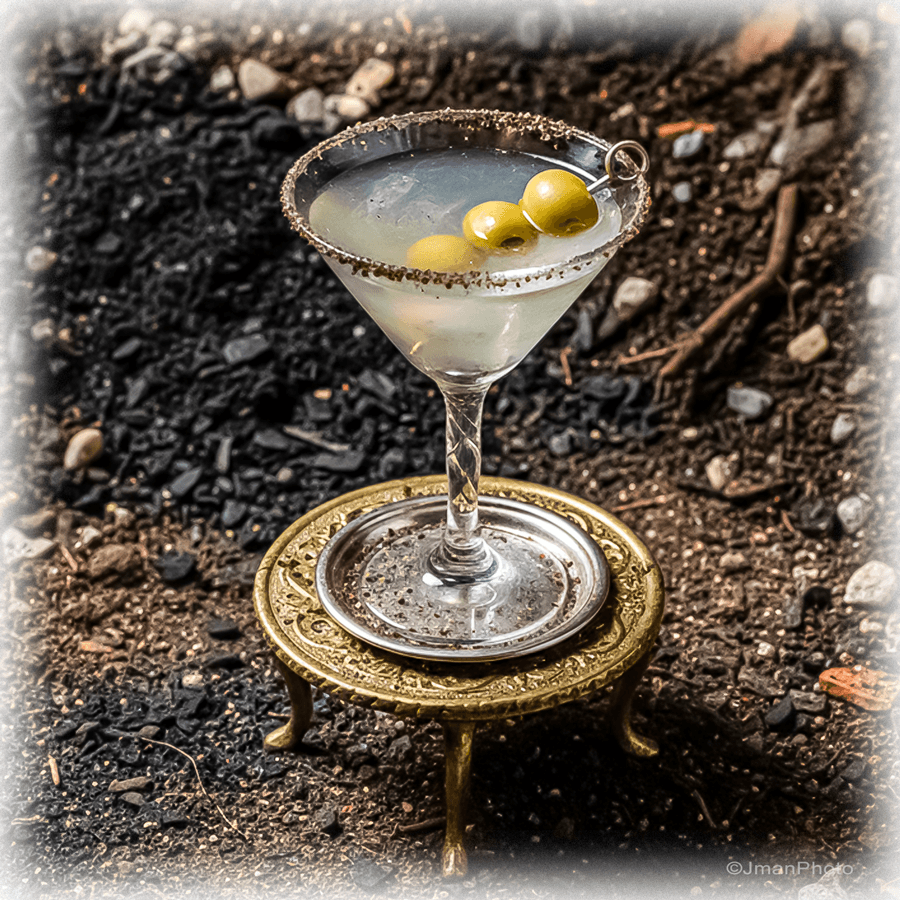 Dirty Martini - Ceramic Tile Wall Art & Trivet
