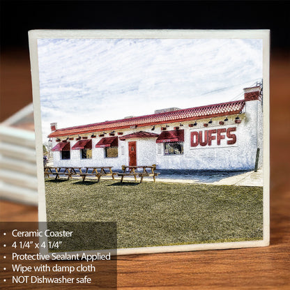 Duff's Ceramic Coaster