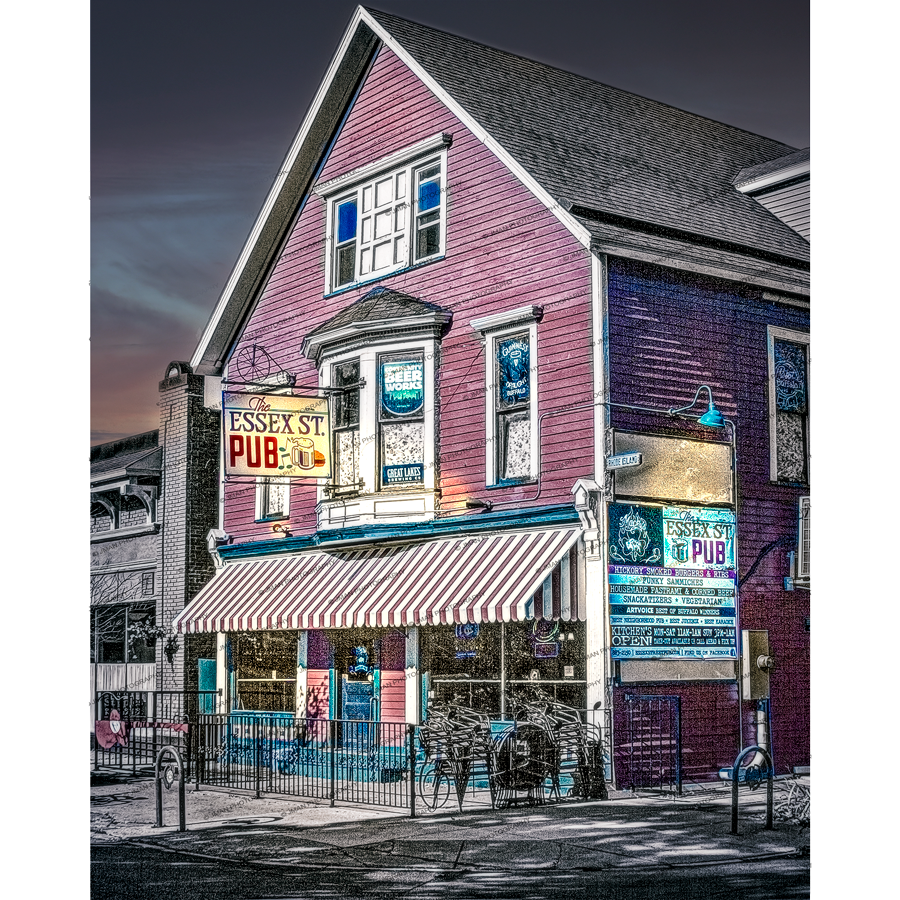 Essex Street Pub Floating Artwork