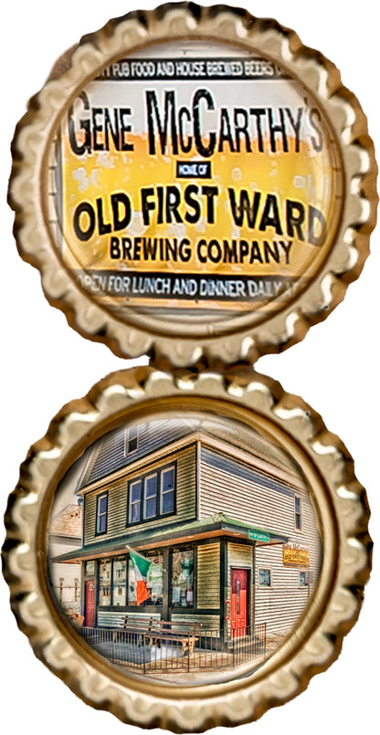 Gene McCarthys - Buffalo Bottle Cap Magnet