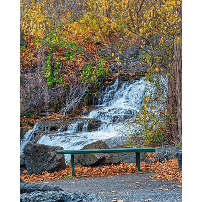 Glen Park Falls Bench Magnet