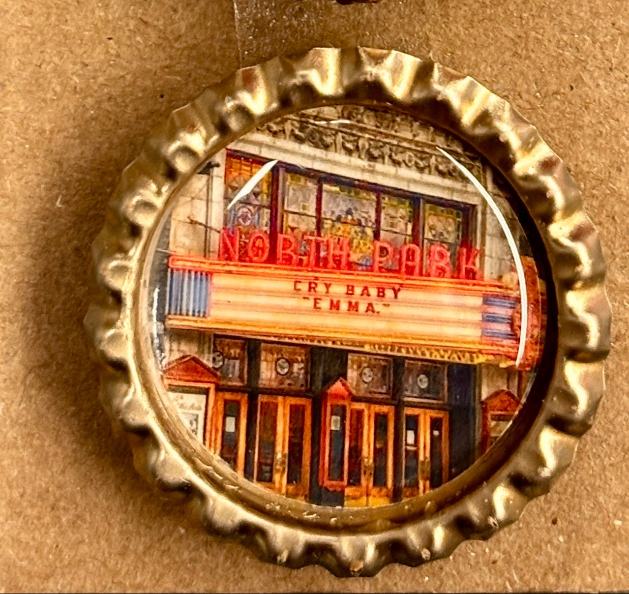 Buffalo Bottle Cap Magnet – North Park Theatre & Popcorn
