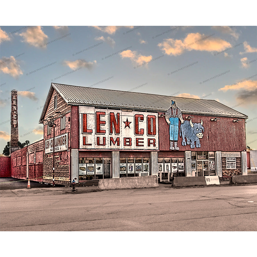 Len-Co Lumber Buffalo NY Photograph