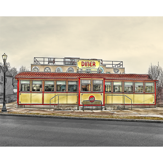 Swan Street DIner V2 Magnet