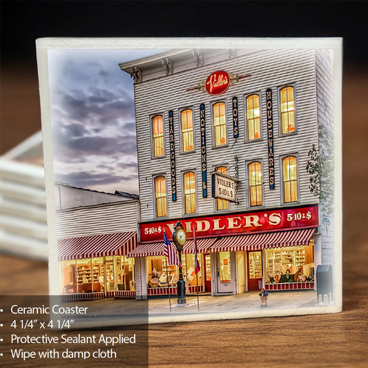 Vidler's Ceramic Coaster or Wall TIle