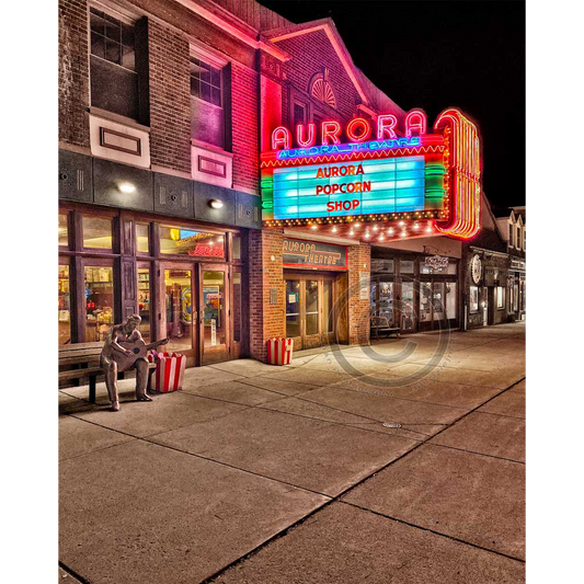 Aurora Theatre , East Aurora Magnet