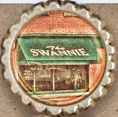 Swannie House - Buffalo Bottle Cap Magnet