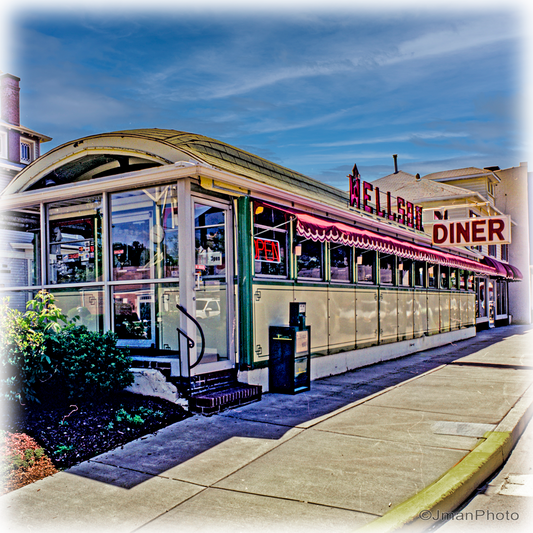 Wellsboro Diner Photo Art by JMan Photography