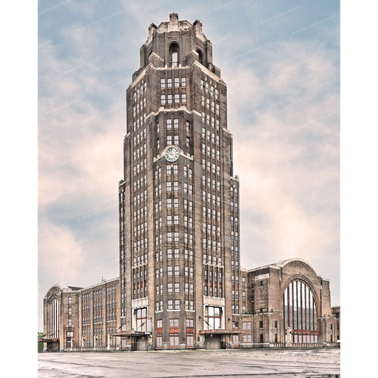 Central Terminal Front View Magnet
