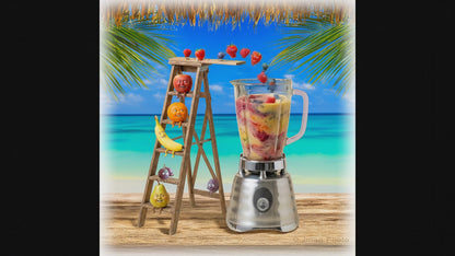Smoothie Drink -Funny Kitchen Art:  Ceramic Coaster, Ceramic Wall TIle, Ceramic Trivet, Print