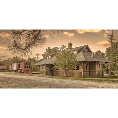 Williamsville Train Station - Depot-Locomotive