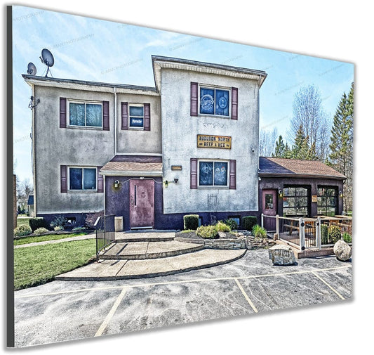 Mounted wall art of Audubon North Beef & Keg - Buffalo NY Bar, showcasing a high-quality print perfect for home or restaurant-themed artwork.