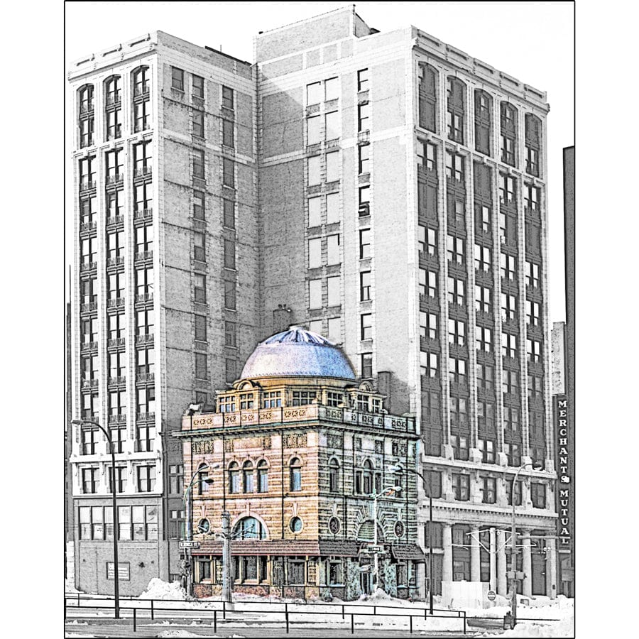 Bank of Buffalo WNY jmanphoto Buffalo New York Photograph Image