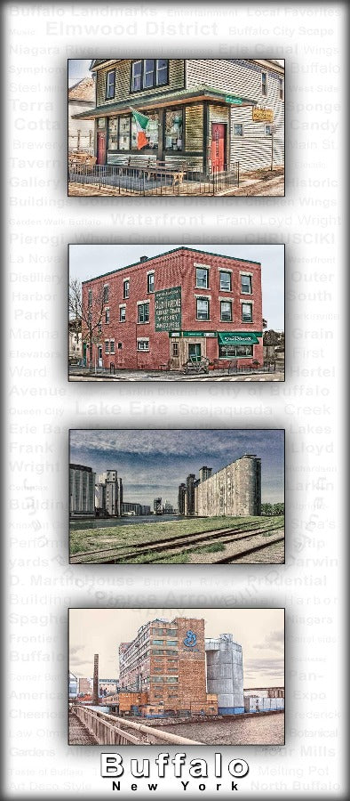 Buffalo Photo Collection #1 Gene McCarthy, Swannie, Silo City, General Mills, Buffalo NY WNY jmanphoto