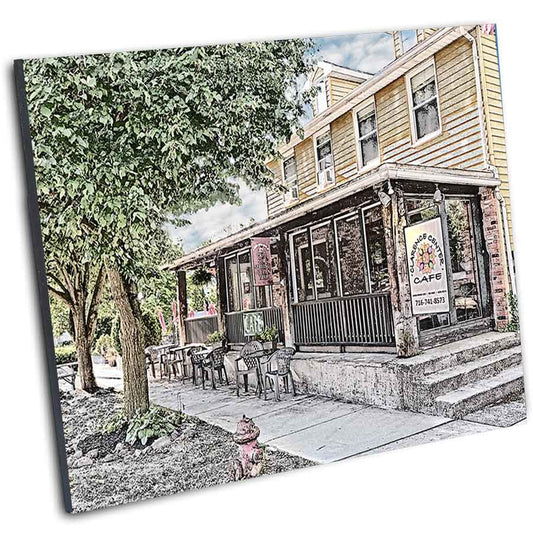 Clarence Center Coffee & Cafe photographic image jmanphoto Buffalo New York Photograph Image