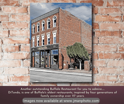 DiTondo Italian Restaurant WNY jmanphoto Buffalo New York Photograph Image