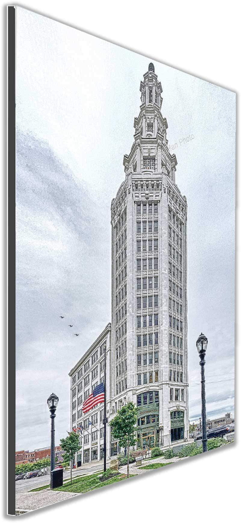 Electric Tower Downtown Buffalo Historical Architecture Photography WNY jmanphoto