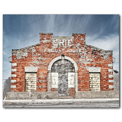Erie Freight House - Exchange & Louisiana St WNY jmanphoto Buffalo New York Photograph Image