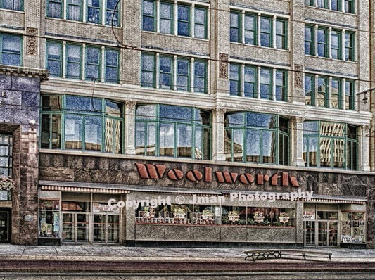 F.W. Woolworth Store - Buffalo NY - Buffalo NY Historic building WNY jmanphoto