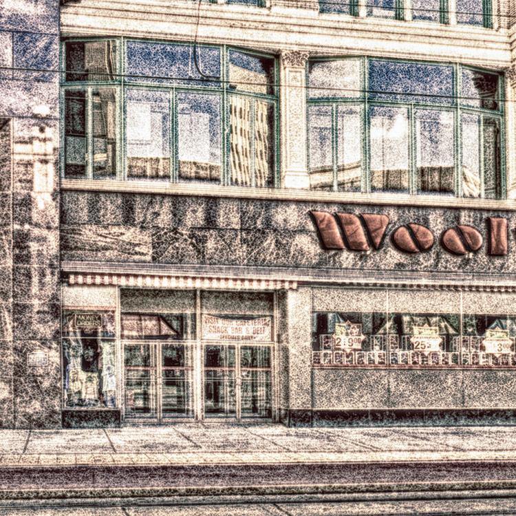 F.W. Woolworth Store - Buffalo NY - Buffalo NY Historic building WNY jmanphoto