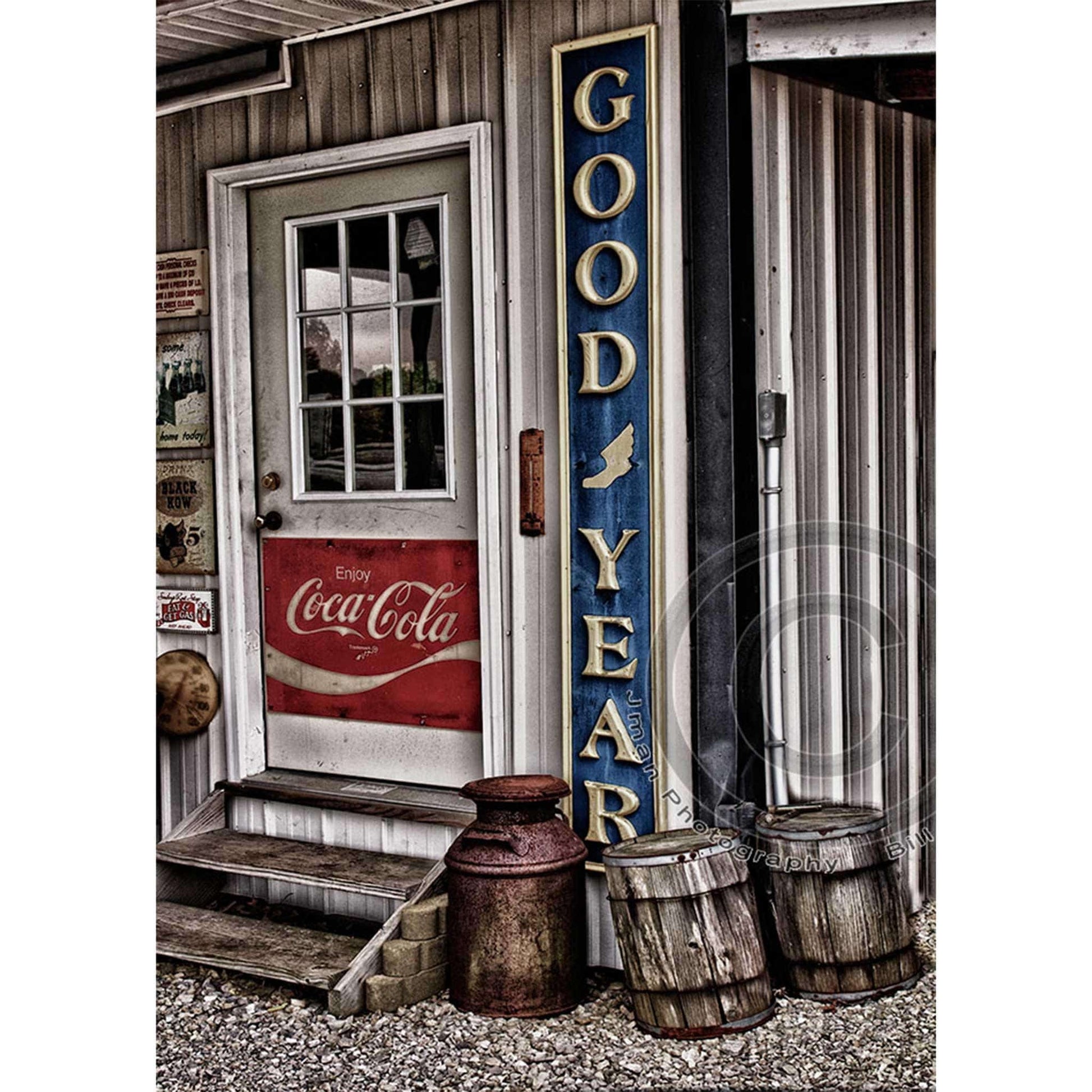 Goodyear & Signage - Back roads of Pennsylvania Automotive jmanphoto