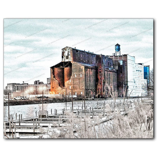 Great Northern  Elevator WNY jmanphoto Buffalo New York Photograph Image
