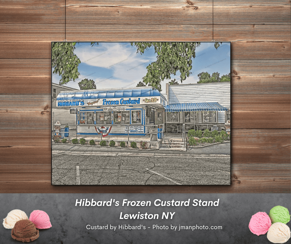 Hibbard's Frozen Custard - Lewiston NY WNY jmanphoto Buffalo New York Photograph Image