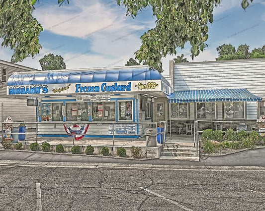 Hibbard's Frozen Custard - Lewiston NY WNY jmanphoto Buffalo New York Photograph Image