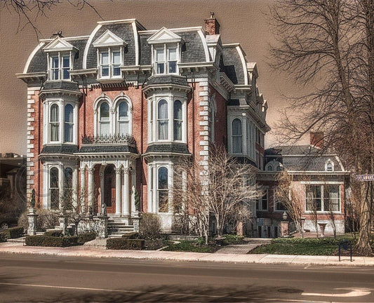 Mansion on Delaware Avenue Photograph in Buffalo NY WNY jmanphoto