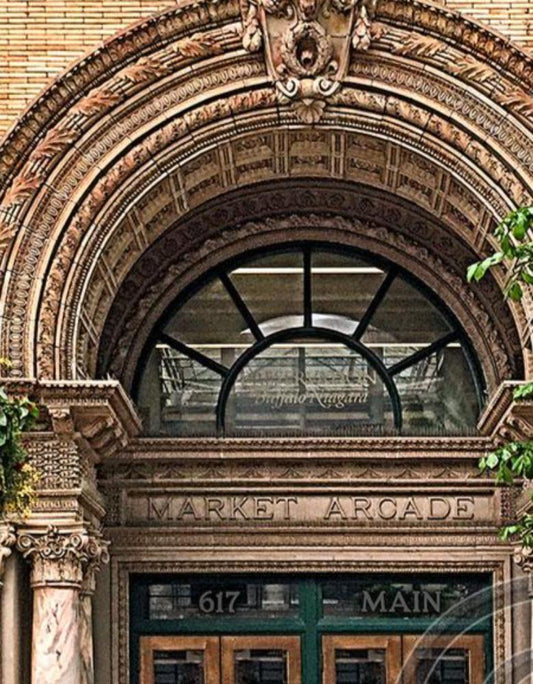 Market Arcade Photograph - Main Street, Downtown Buffalo NY WNY jmanphoto