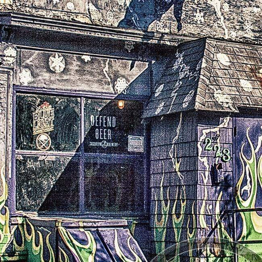 Old Pink Dive Bar in Allentown- Photograph -  Buffalo NY WNY jmanphoto