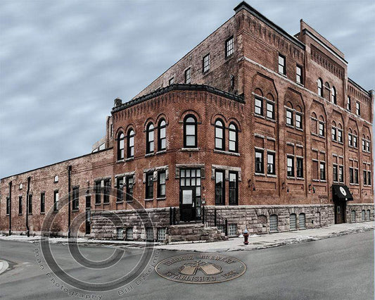 Phoenix Brewery Building on Washington Street in Buffalo New York WNY jmanphoto