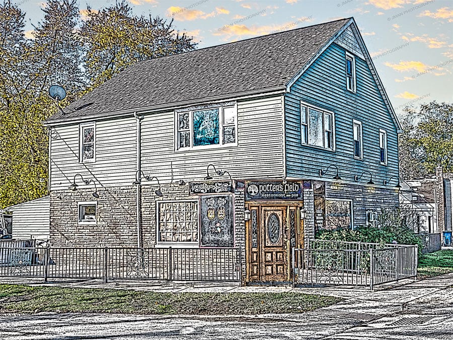 Potter's Field Restaurant & Pub Buffalo-WNY Photo jmanphoto Buffalo New York Photograph Image