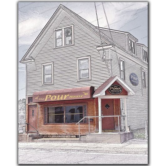 Pour House, Hamburg NY WNY jmanphoto Buffalo New York Photograph Image
