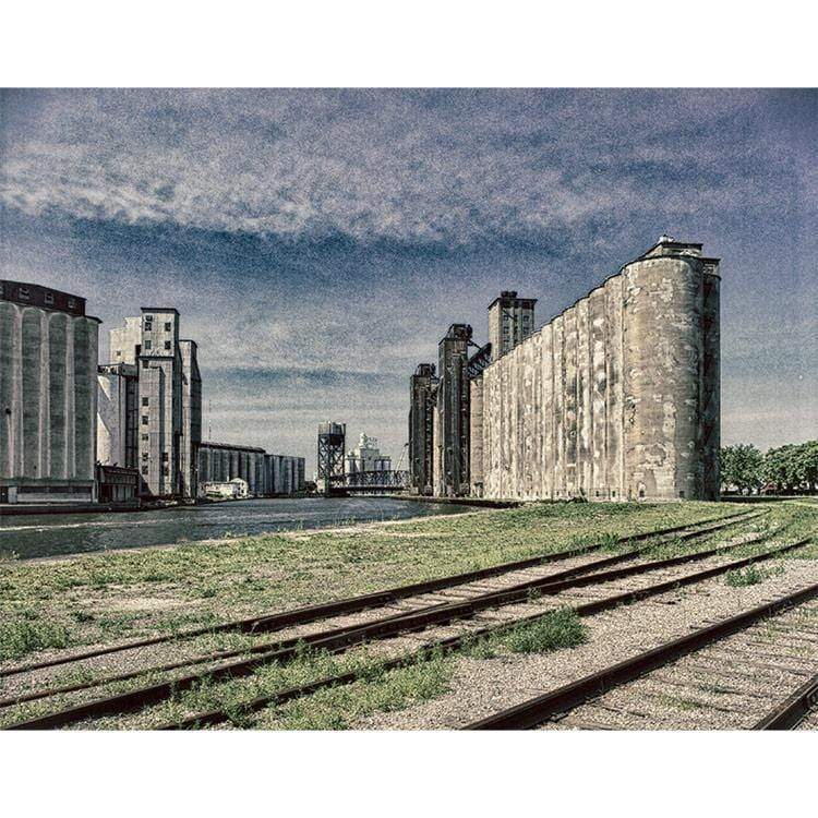 Silo City-Buffalo Grain Elevators, Buffalo River,Buffalo New York - Ready To Hang Photo Art WNY jmanphoto