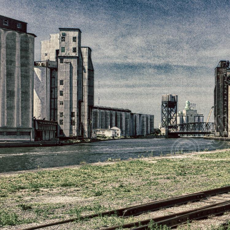 Silo City-Buffalo Grain Elevators, Buffalo River,Buffalo New York - Ready To Hang Photo Art WNY jmanphoto