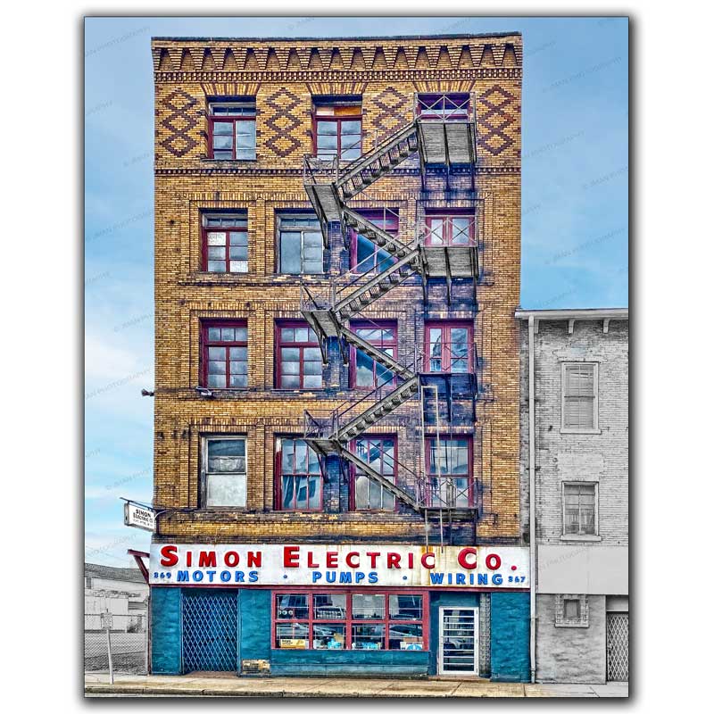 Simon Electric Building WNY jmanphoto Buffalo New York Photograph Image