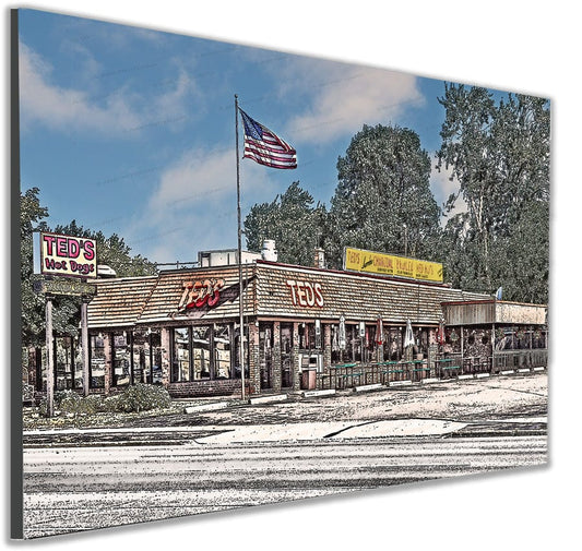 Ted's Hot Dogs Buffalo-WNY Photo jmanphoto Buffalo New York Photograph Image