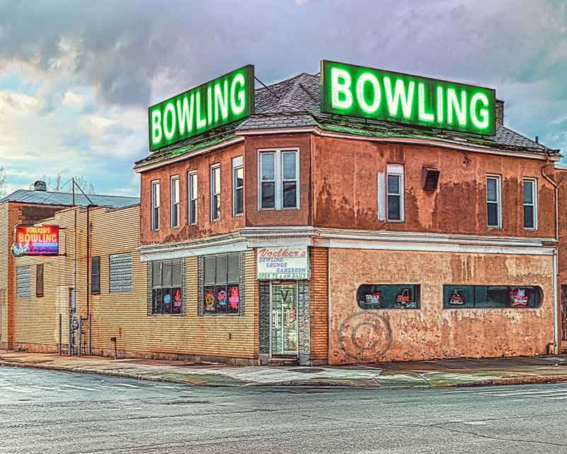Voelkers Bowling Lanes WNY jmanphoto